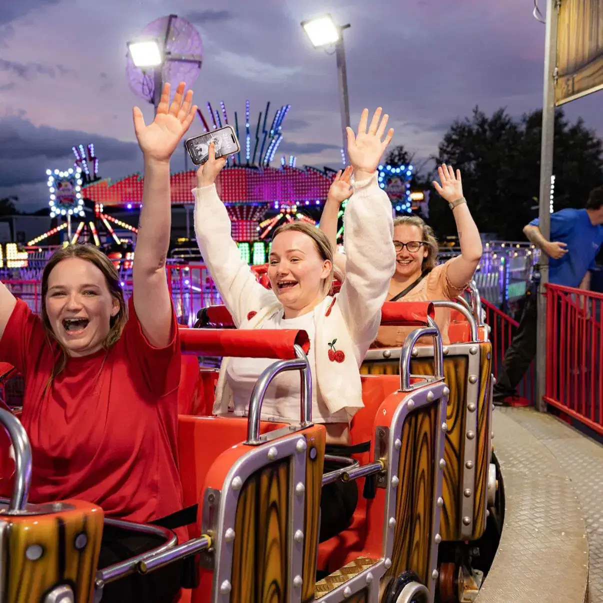 Adults Night Party on Rides